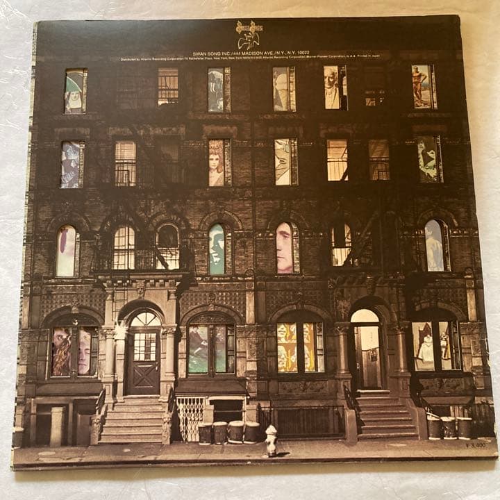 【LP】LED ZEPPELIN フィジカル・グラフィティ　ポスター無し