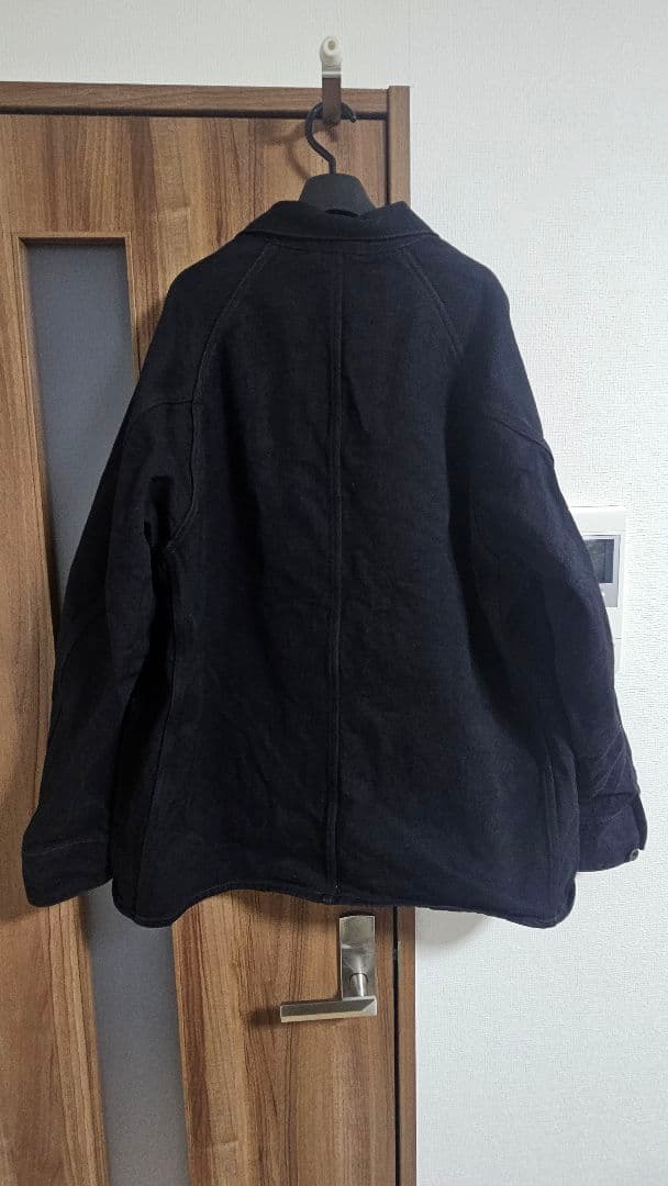 COMOLI ブラックデニムワークジャケット サイズ2美品
