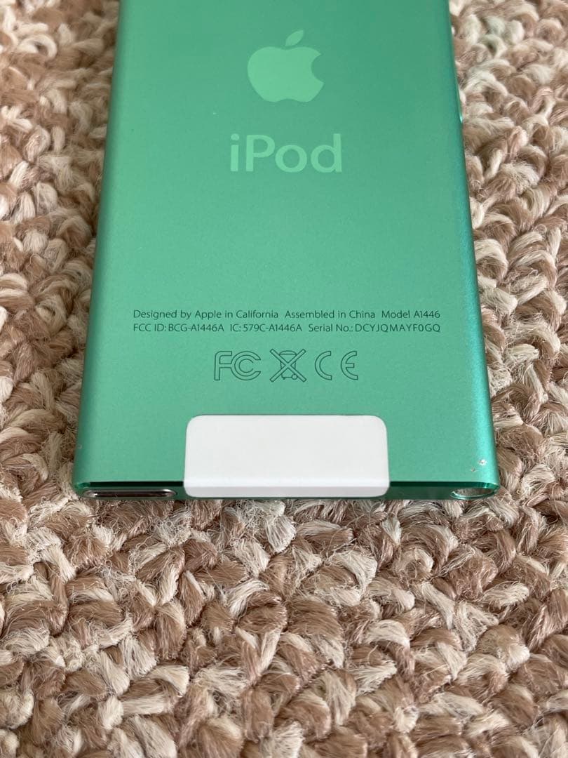 ◯動作確認済 iPod nano 第7世代 グリーン Bluetooth