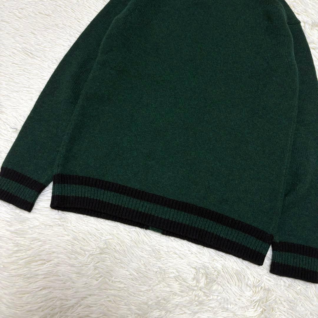 ハ*ル様 美品 希少 Drawer ドゥロワー カシミヤ カーディガン V Dロ