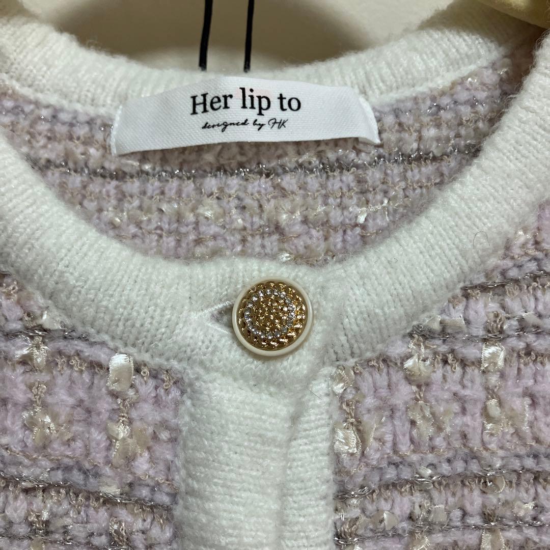 トップス Bristol Tweed Knit Cardigan