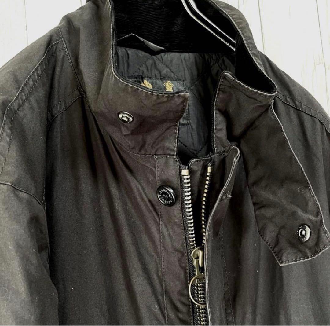 Barbourバブアー ブルゾンジャケット　ジャンバ―　ブラック黒　XXLサイズ