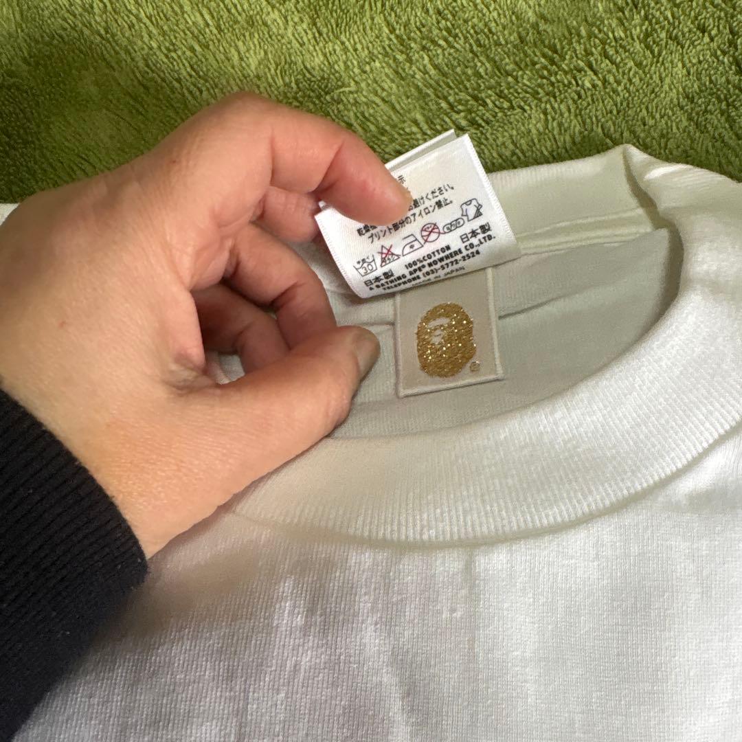 エイプThe Godfather Tシャツ ホワイト