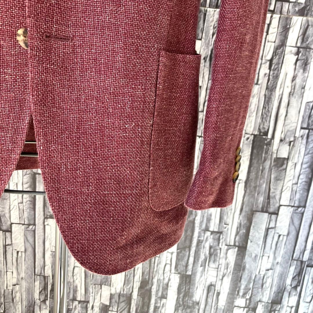LARDINIラルディーニExclusiveFabric3者混ラズベリー50