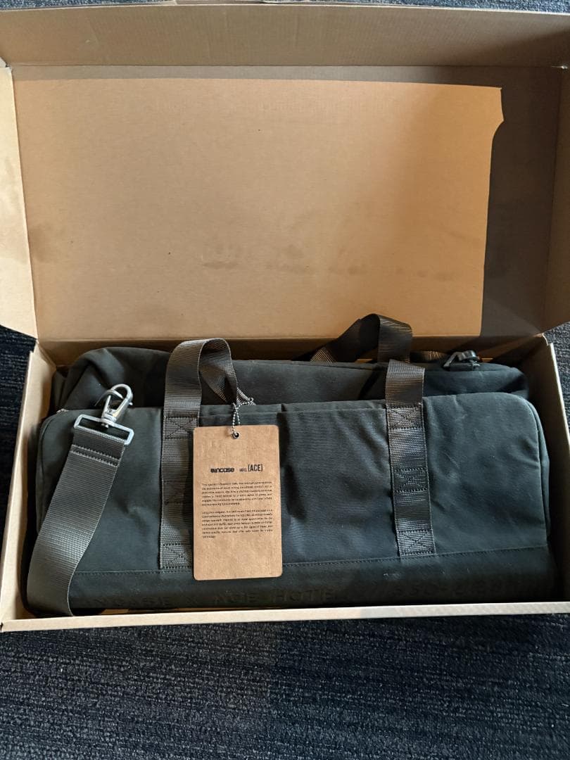INCASE ACE HOTEL DUFFLE BAG 定価半額以下　新品 箱入