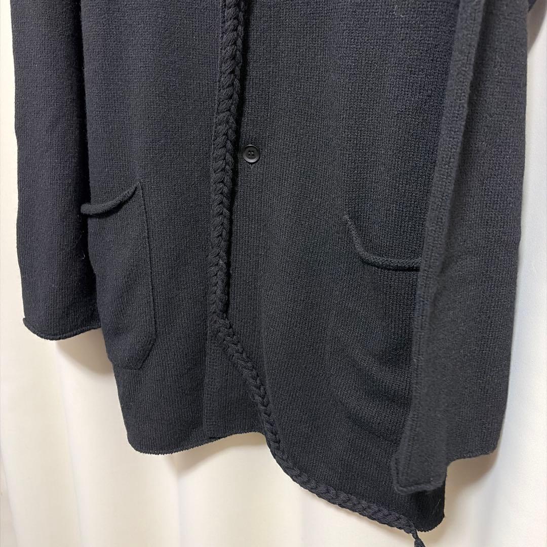 25AW Yohji Yamamoto 7G1Pフラシニットジャケット
