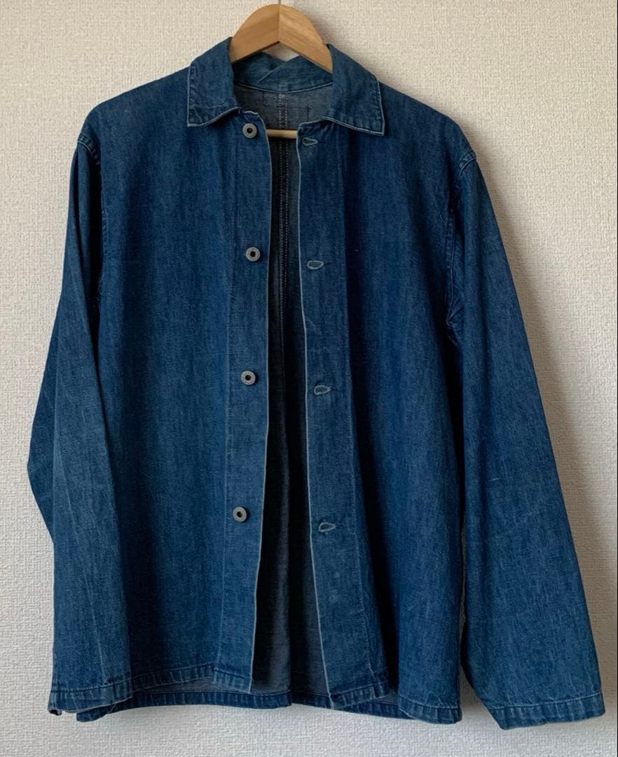 40s〜60s デニムカバーオール ポケ無し 4つボタン