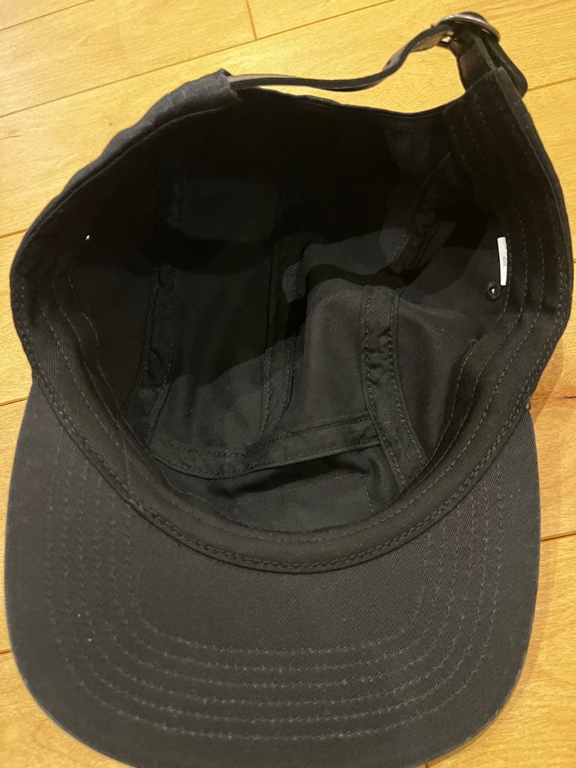 Washed Chino Twill Camp Cap 2026 ブラック