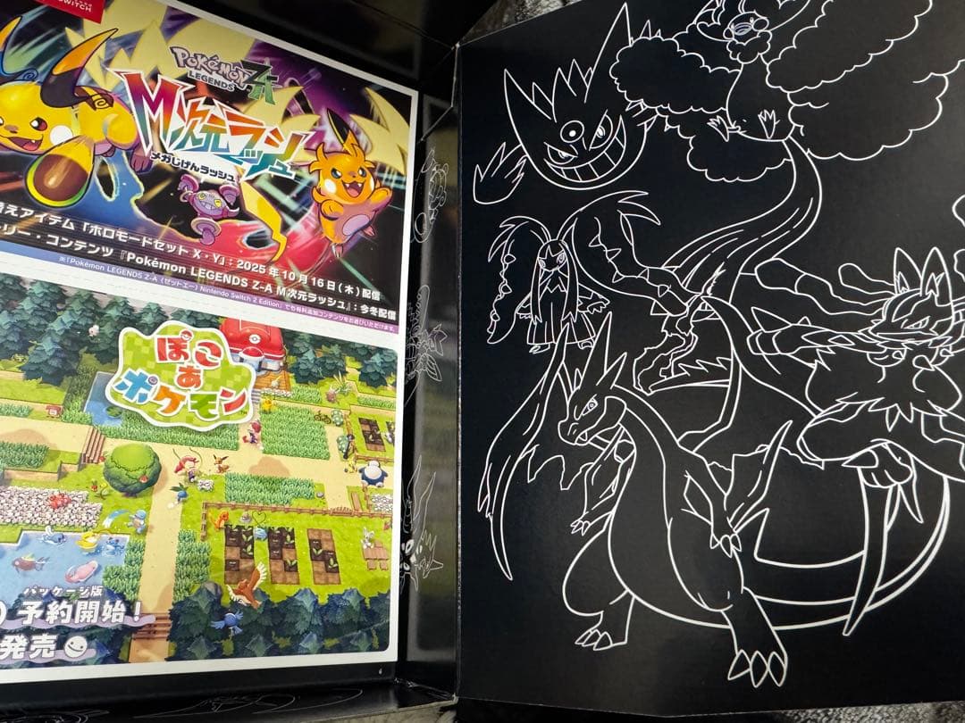 ポケモンZA Switch版ポケモンセンターセット 早期購入特典シリアル付