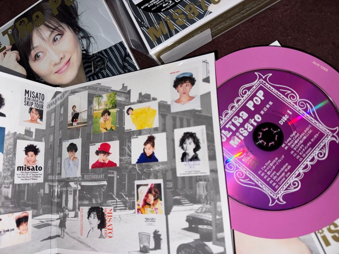 渡辺美里ULTRA POP MISATO 3CD+Blu-ray初回盤・新品同様