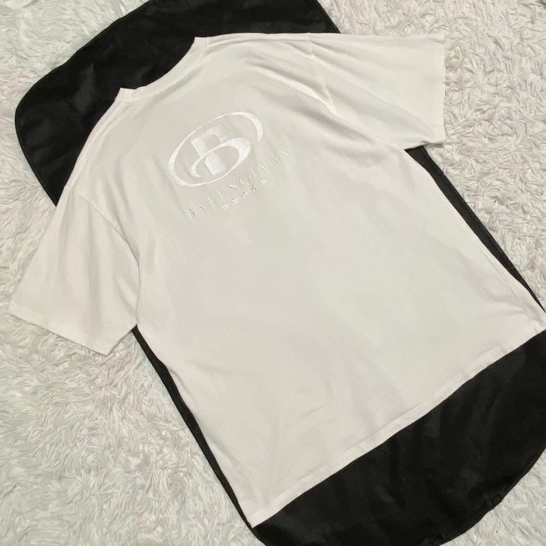 バレンシアガ BALENCIAGA 半袖 刺繍ロゴ Tシャツ メンズ 3