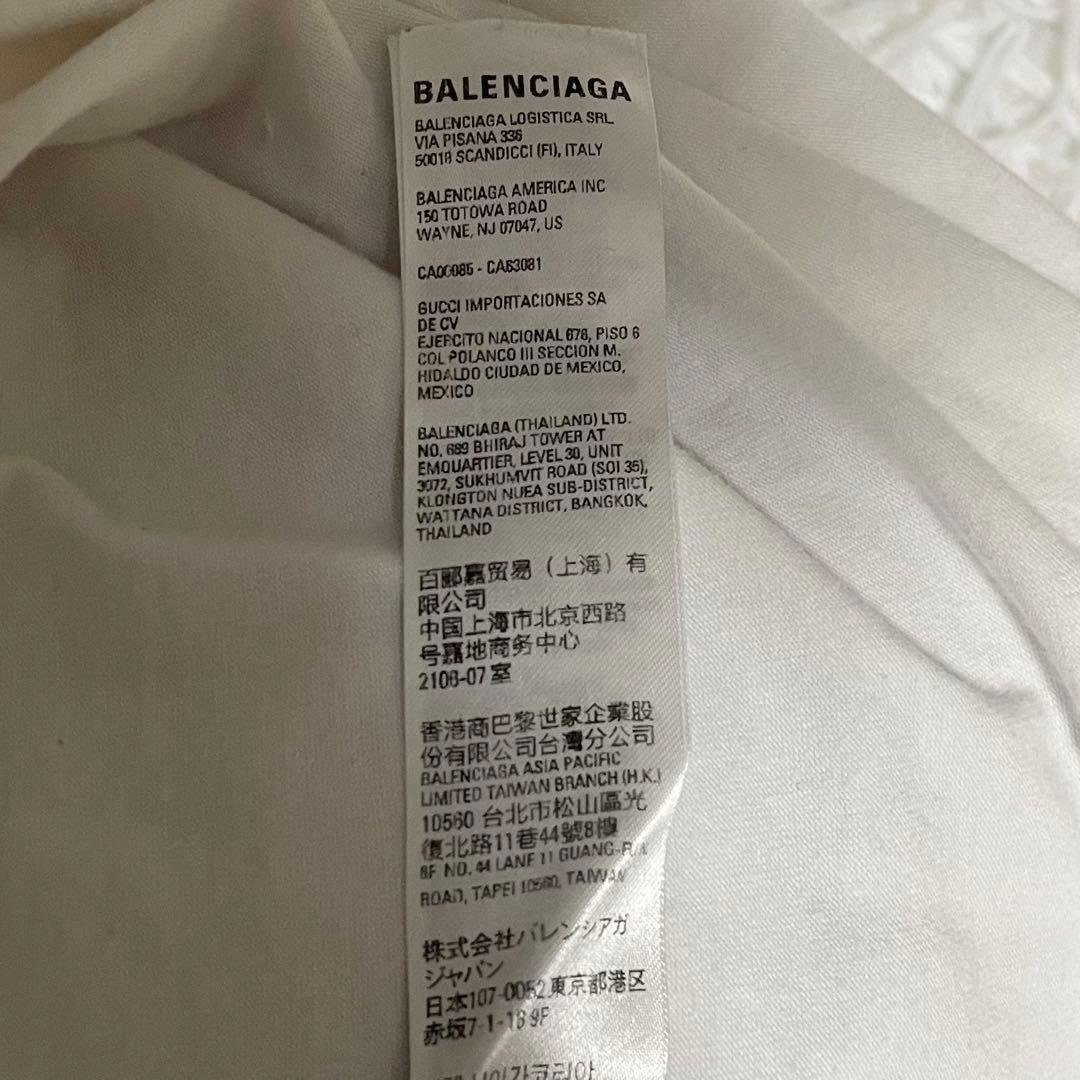 バレンシアガ BALENCIAGA 半袖 刺繍ロゴ Tシャツ メンズ 3