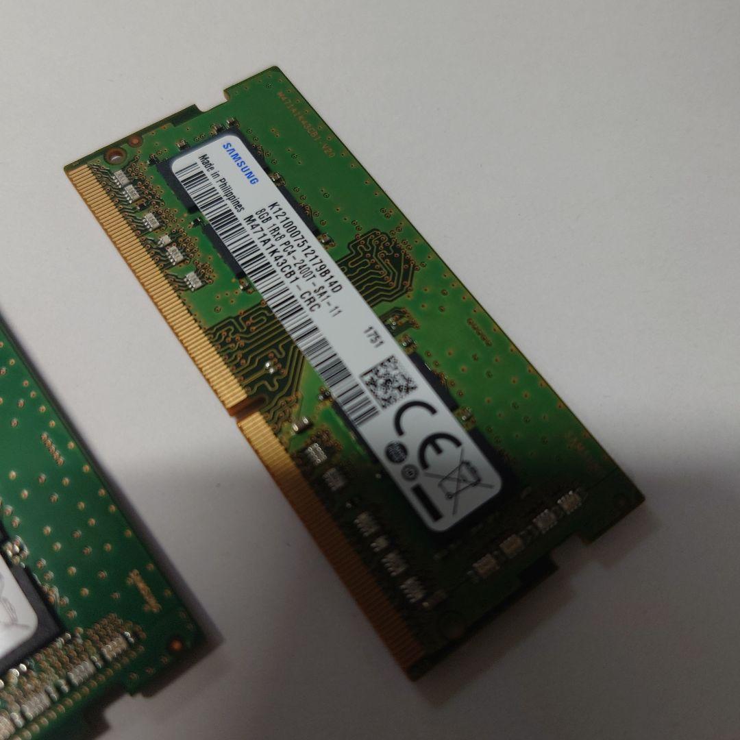 DDR4メモリ　16GB （8GB2枚）　2400T