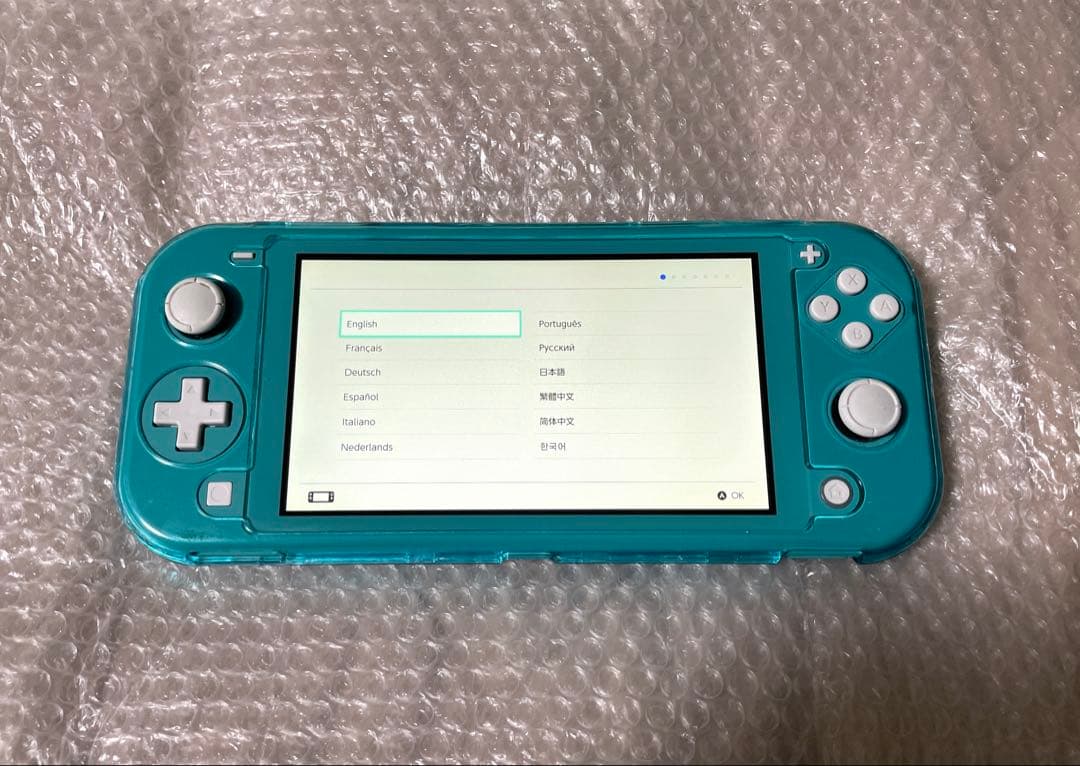 Nintendo Switch Lite ターコイズ 動作確認済み