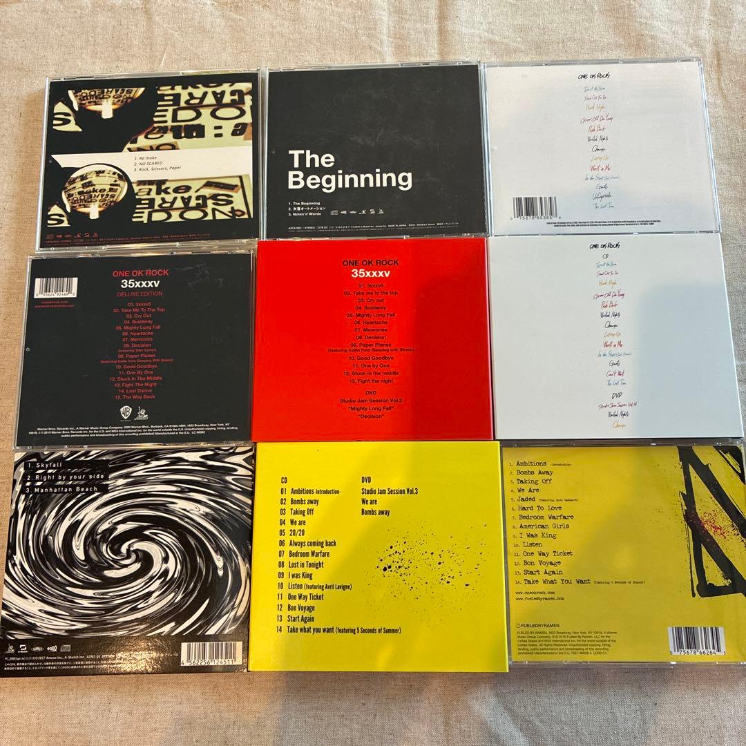 ONE OK ROCK ワンオク　CD アルバム　海外版　限定　まとめ売り