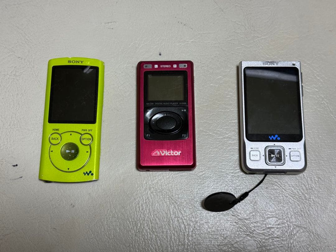 オーディオプレーヤーとスマートフォン