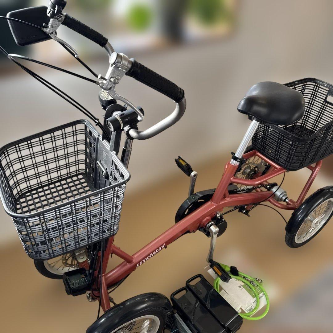 けんきゃくん 電動アシスト 4輪自転車