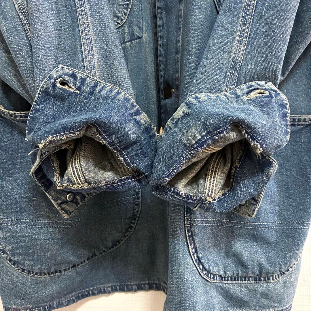 90sUSA製Levi's70742-21 デニムカバーオール サイズ40