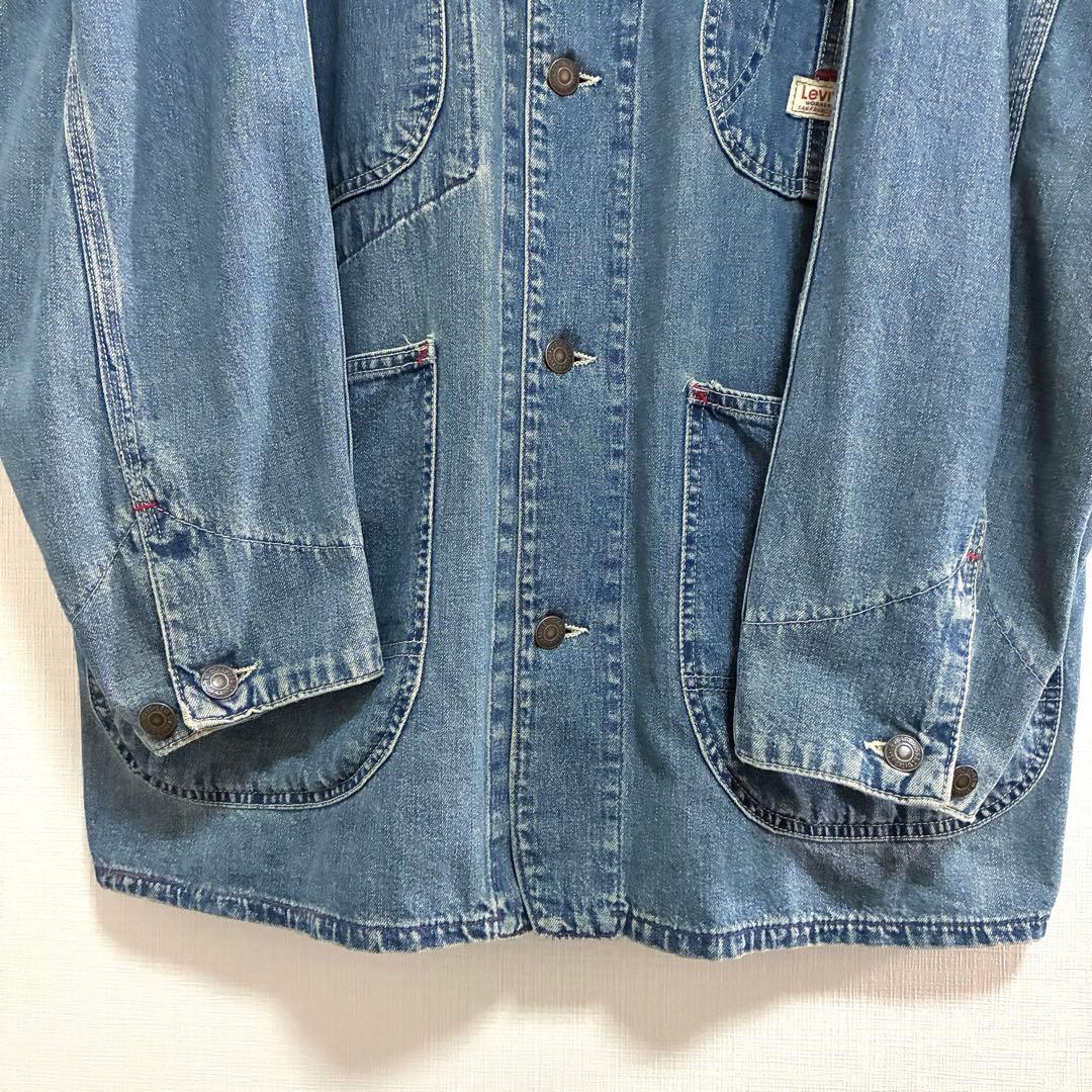 90sUSA製Levi's70742-21 デニムカバーオール サイズ40