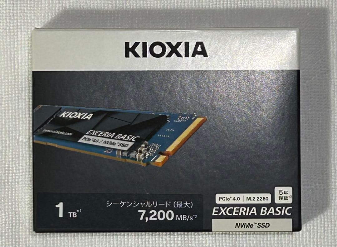 【未開封品】 キオクシア 内蔵SSD 1TB