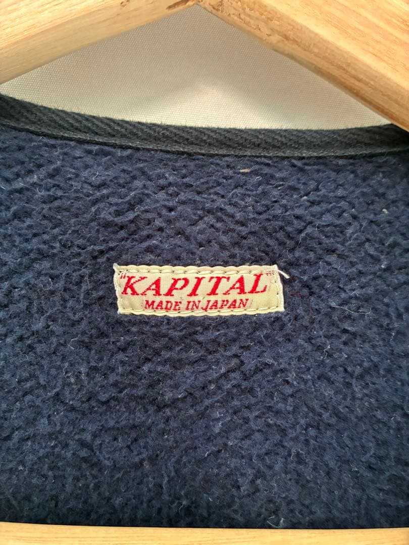 KAPITAL キャピタル ベスト ビーチクロス サイズ4