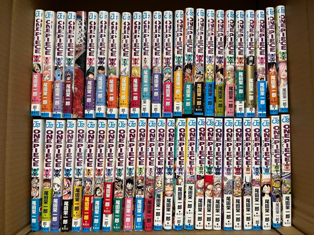 ワンピース 1-114巻 初版