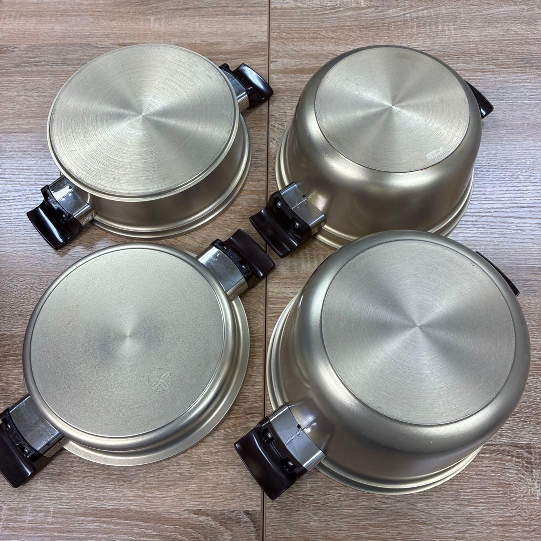 しばのキッチン　ゴールド セット　シバノキッチン 両手鍋 調理器具