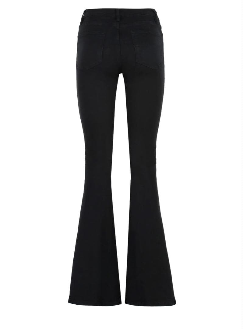FRAME Le High フレアジーンズ サイズ25 ブラック