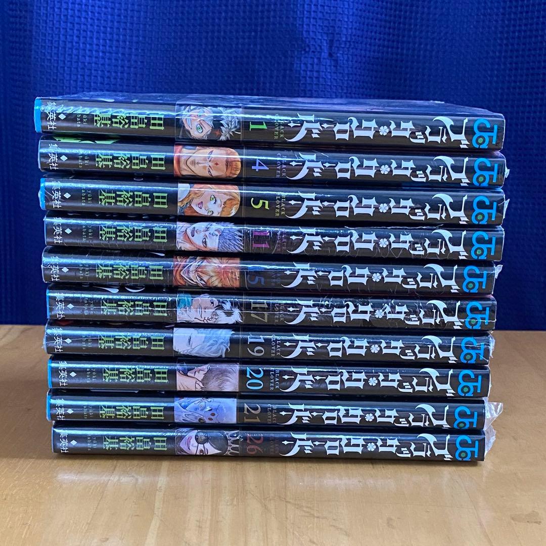 ブラッククローバー　初版、帯付、シュリンク未開封、特典付