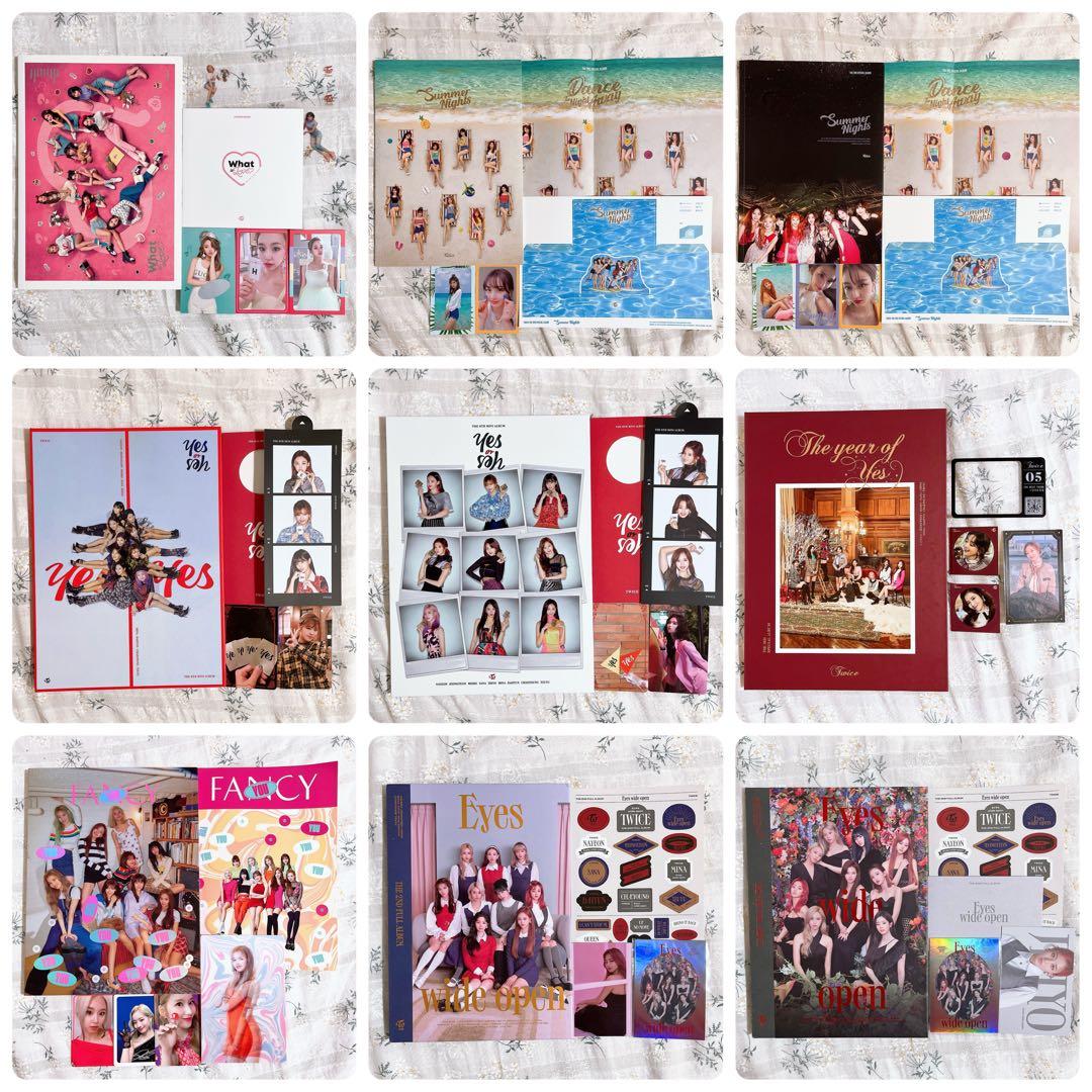 TWICE アルバム まとめ売り トレカ フォトカード CD DVD 写真集 ②