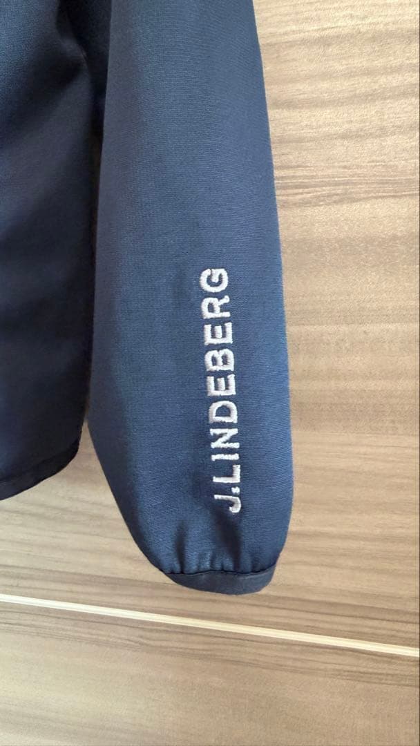 J.Lindeberg フード付きジャケット ネイビー