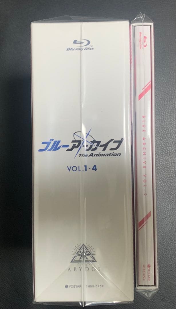 ブルーアーカイブ ブルアカ アニメ ブルーレイ1巻2巻未開封シリアルコード未使用