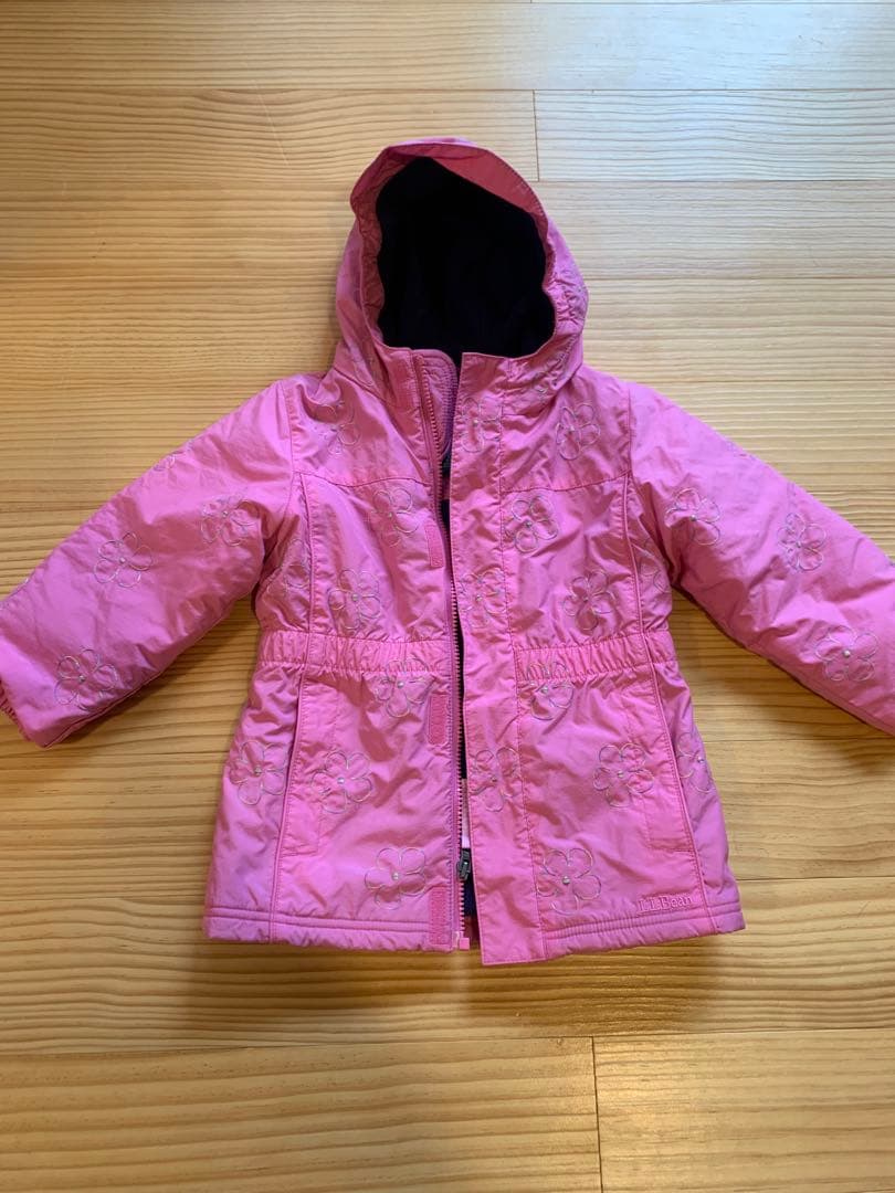L.L.Bean エルエルビーン　スノー　ウェア　4T ジャケットとビブパンツ