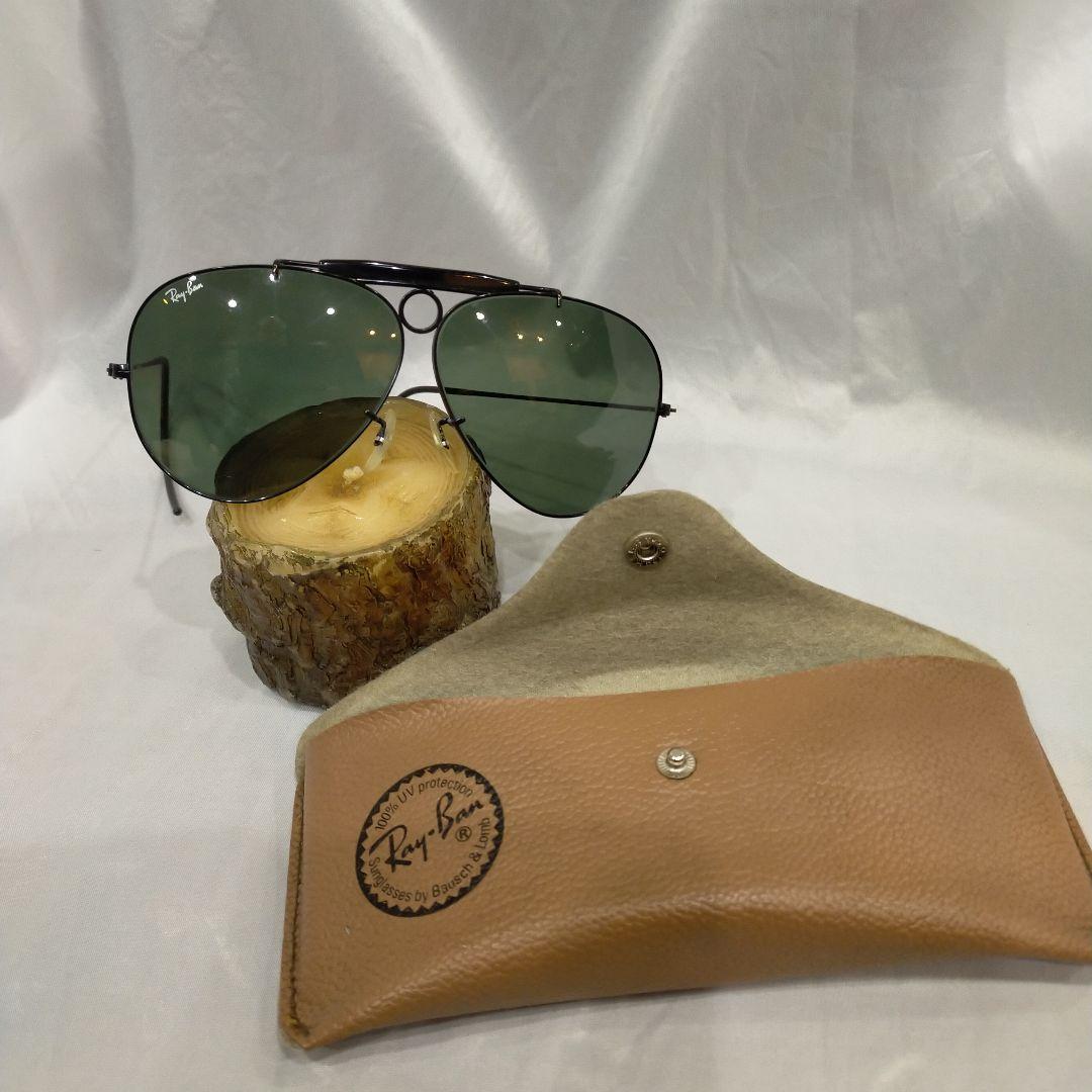 Ray-Ban グリーンレンズ サングラス ケース付き
