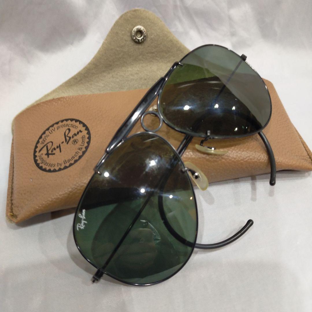 Ray-Ban グリーンレンズ サングラス ケース付き