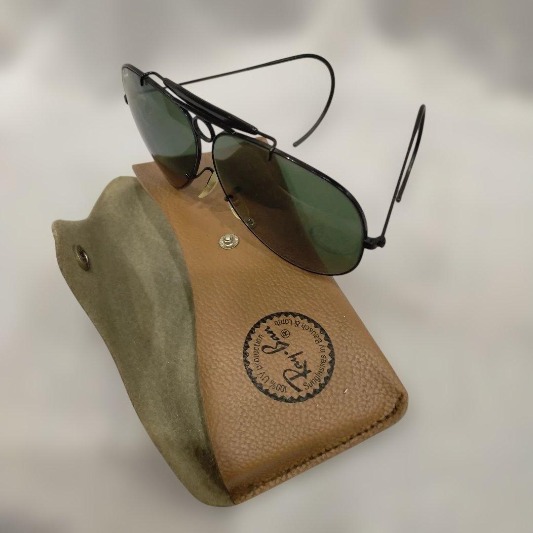 Ray-Ban グリーンレンズ サングラス ケース付き