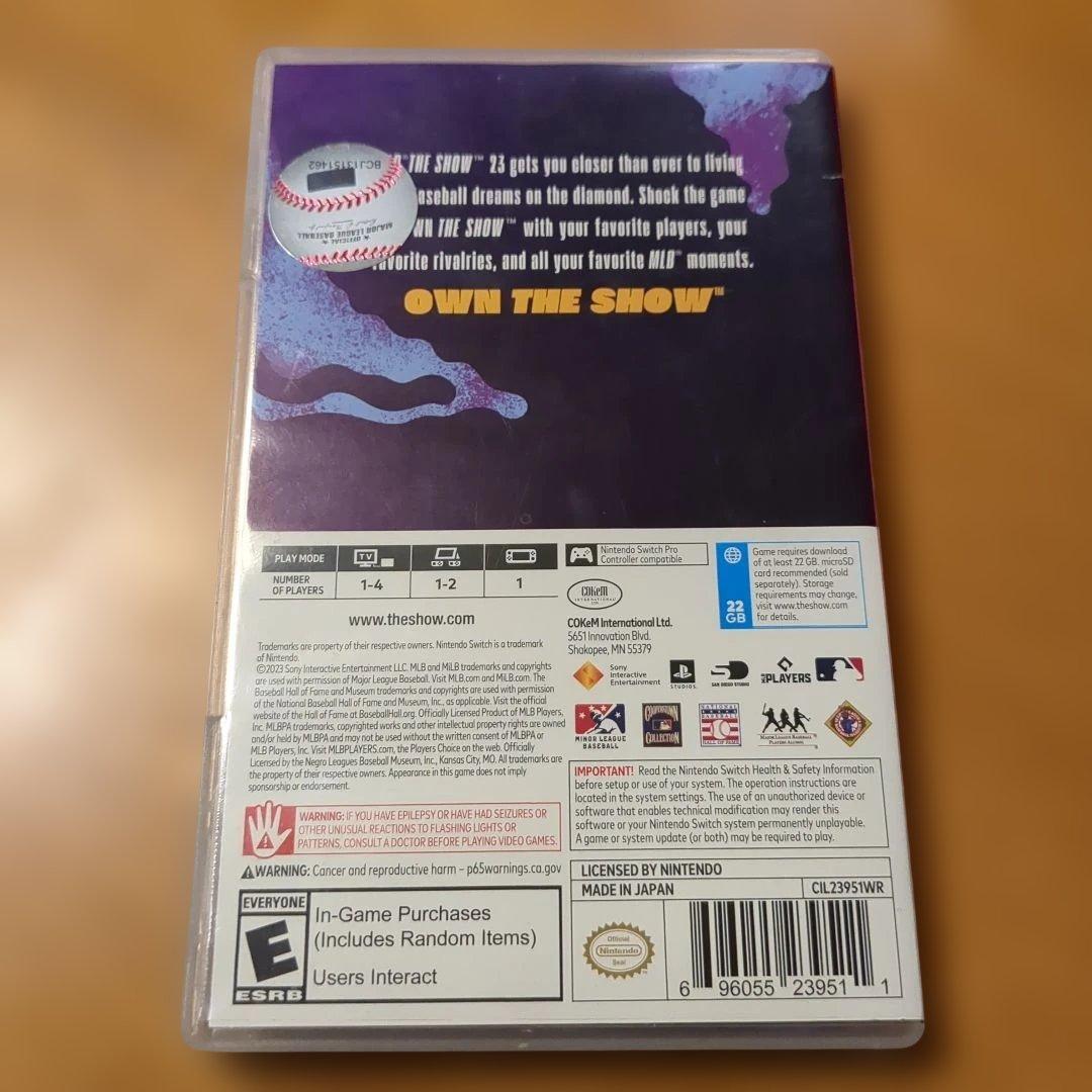 Nintendo Switch MLB The Show 23 Nintendo Switch