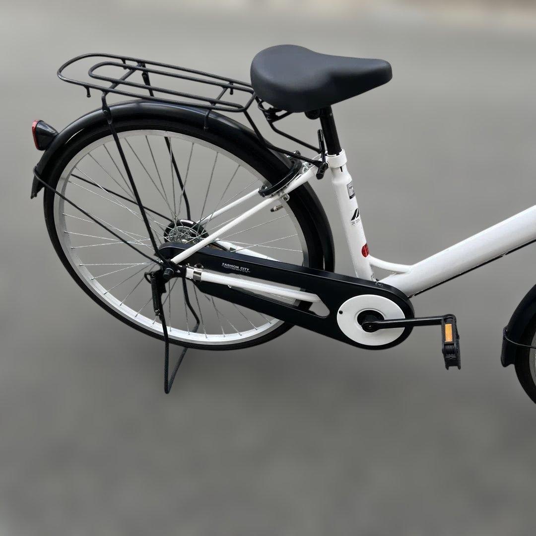 【JR尼崎駅 直接引取限定】26インチ 自転車 ホワイト 本体①