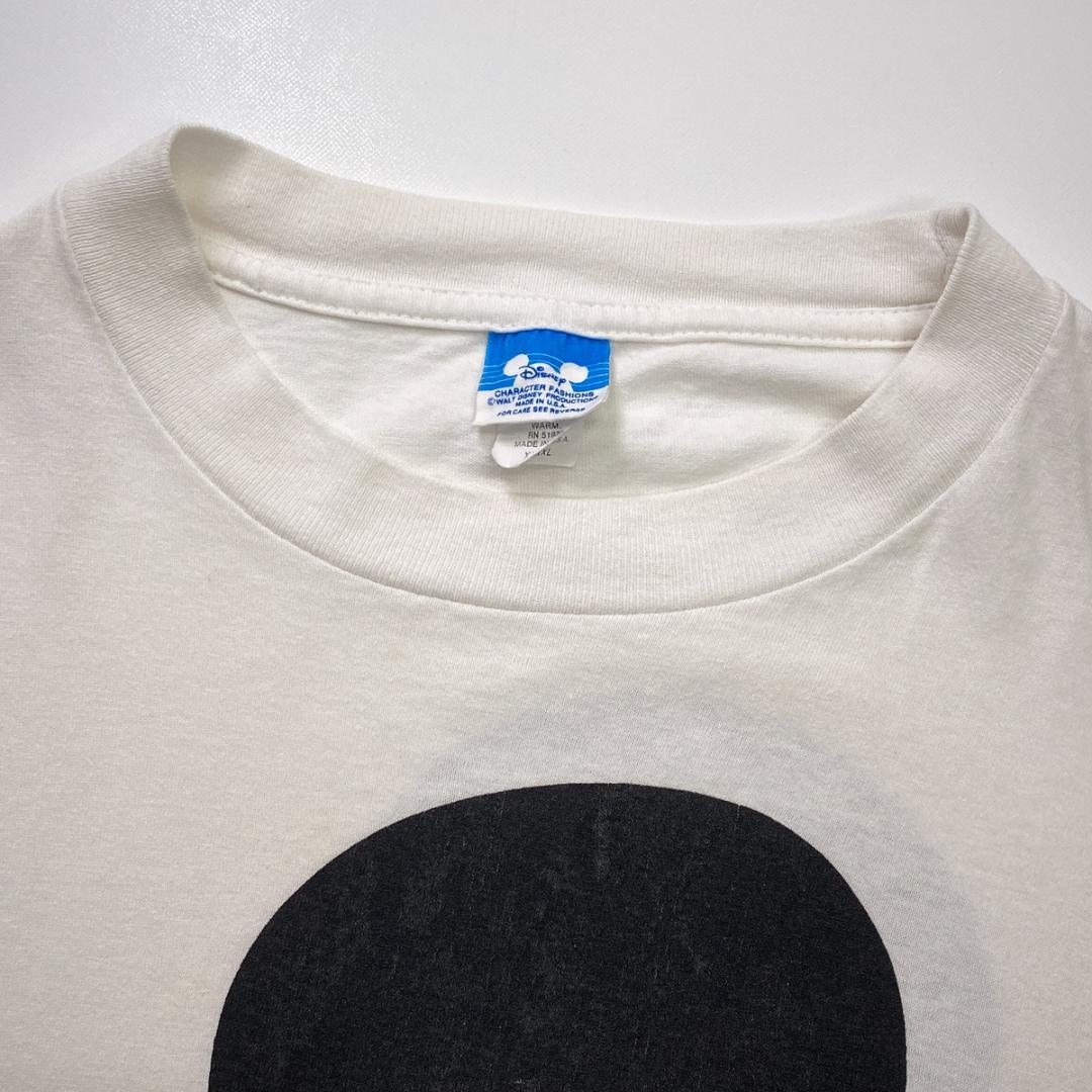絶*！様 80～90s ディズニー ミッキーマウス Tシャツ XXXXL ホワイ