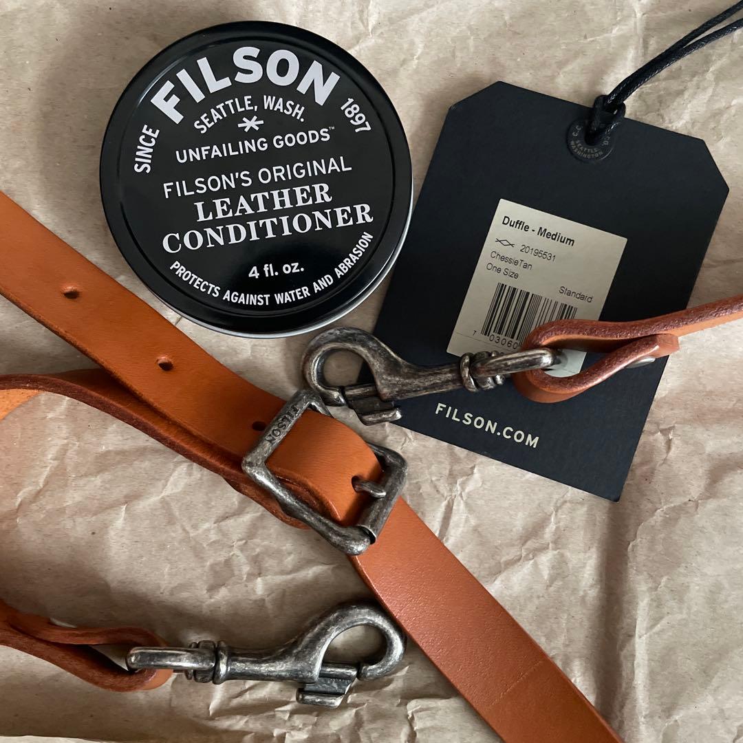 FILSON タグ付き フィルソン ダッフル バッグ 希少色 ミディアム 旅行鞄