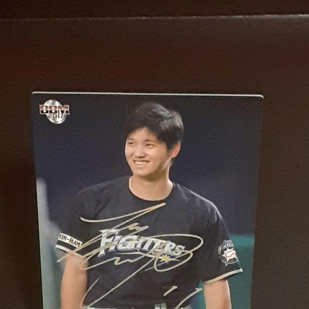 【非売品】大谷翔平2017ホームランソーセージカードセット金サイン入り限定版