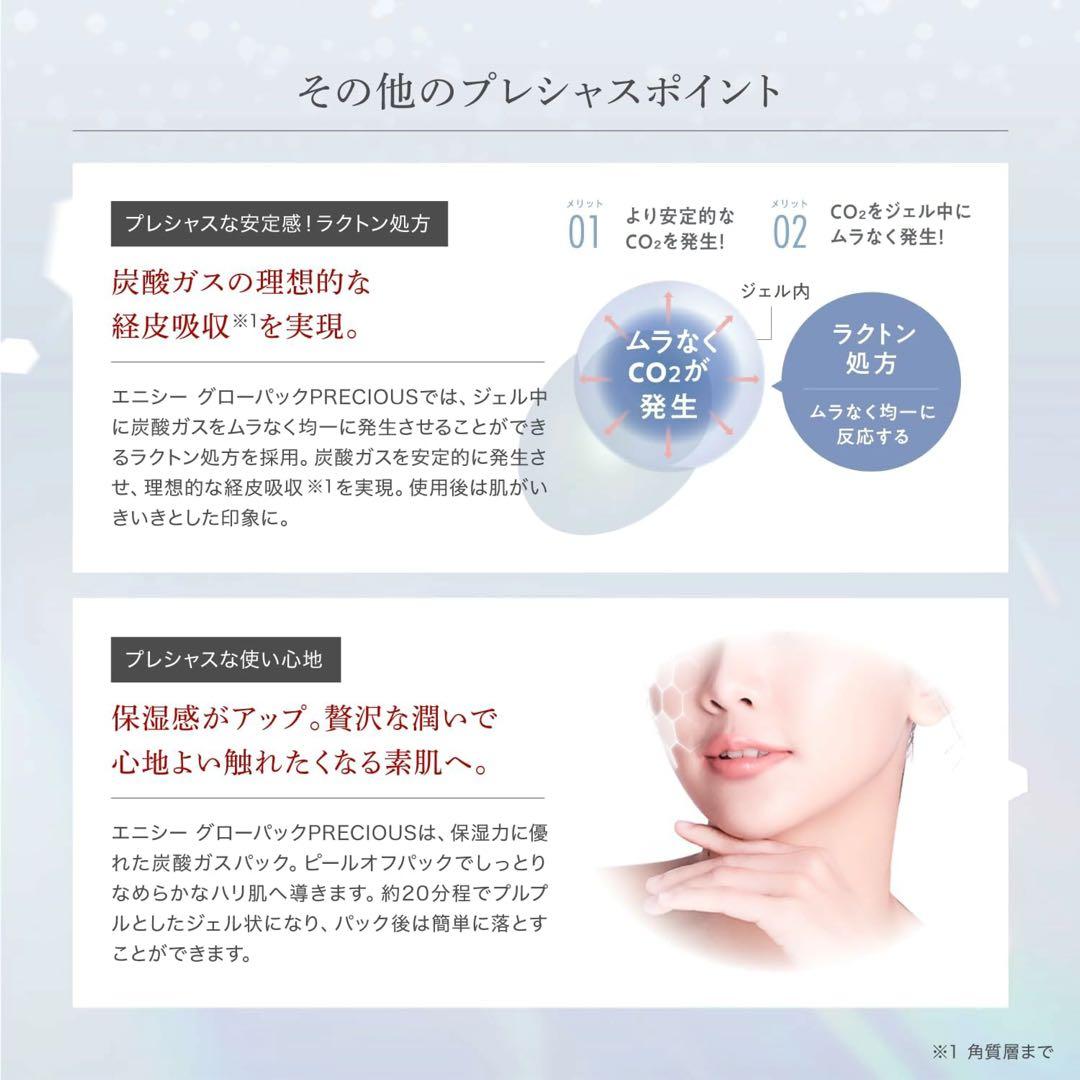 【正規品2セット】エニシーグローパック 炭酸ガスパック 20回分　完全新品未開封
