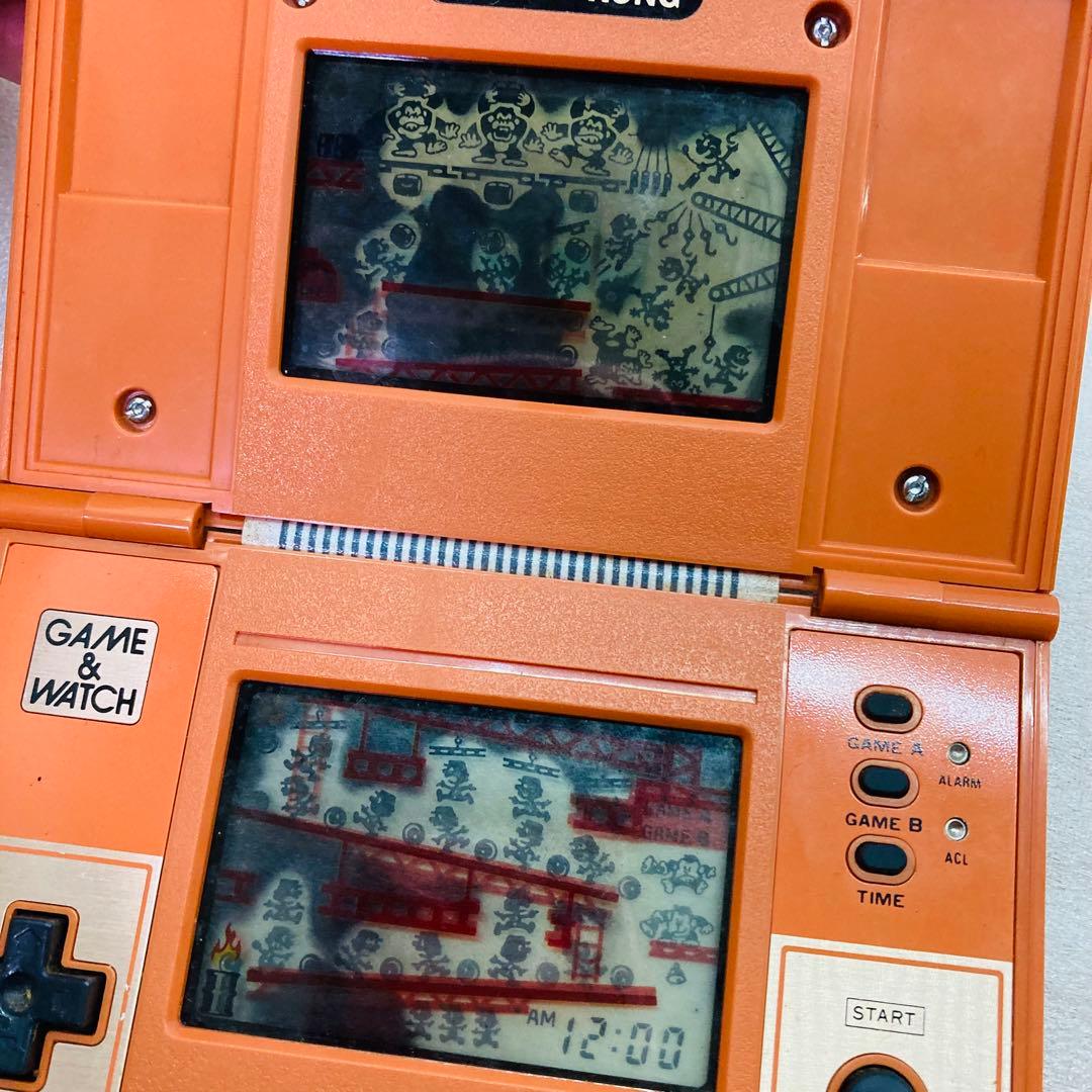 【動作確認済み/激レア】ゲームウォッチ ドンキーコング 任天堂 1982年製