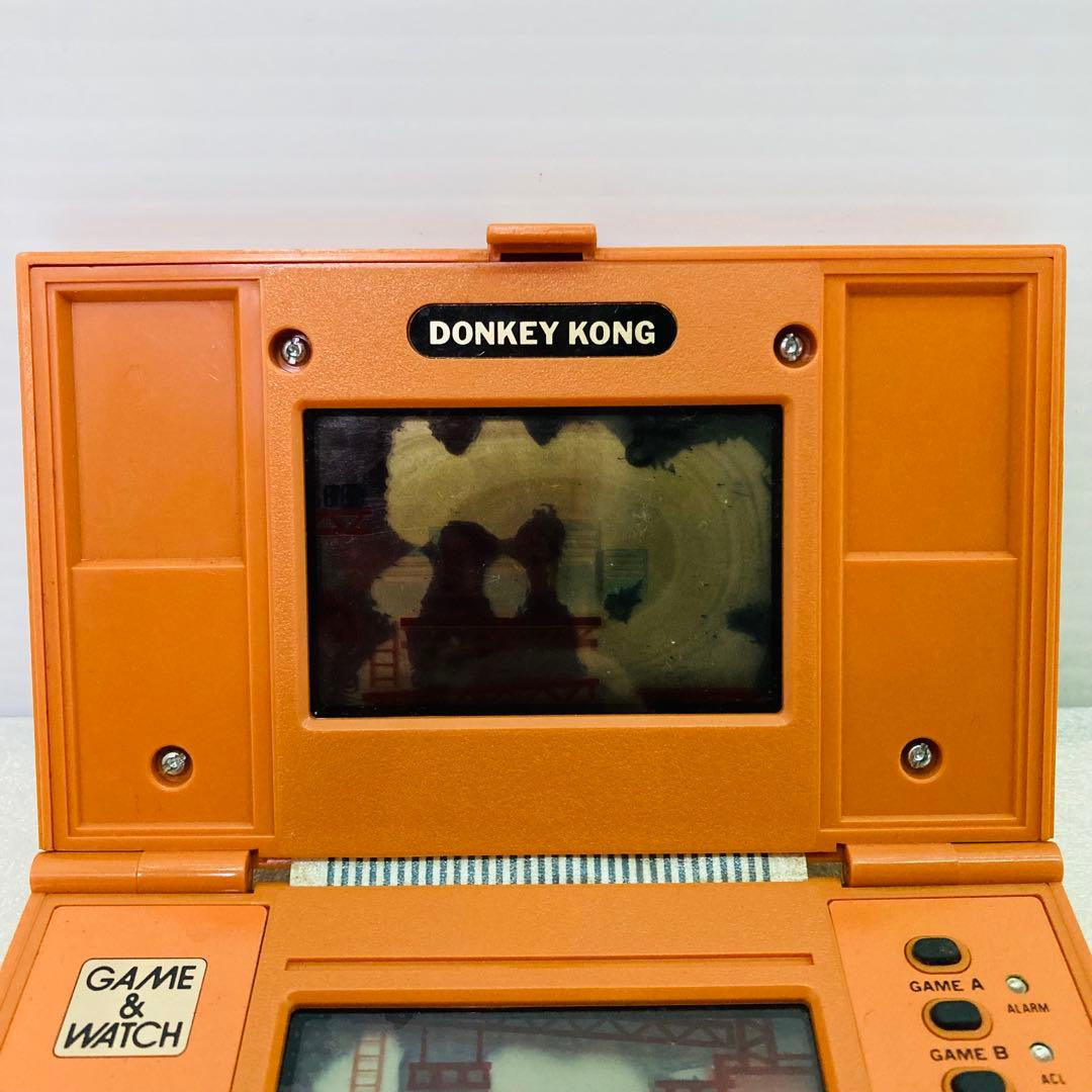 【動作確認済み/激レア】ゲームウォッチ ドンキーコング 任天堂 1982年製