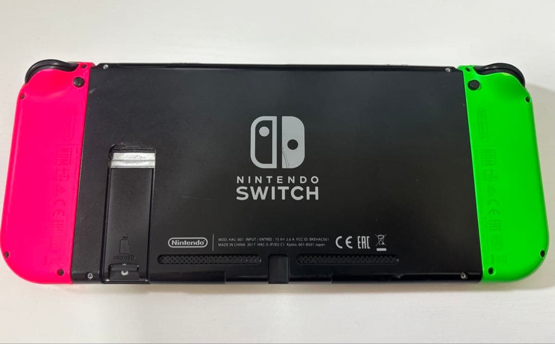 Nintendo Switch 本体 グリーン ピンク スプラトゥーンセット
