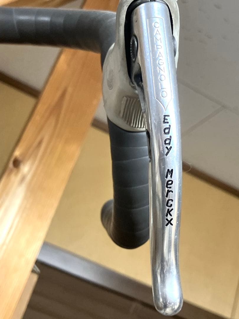 サ*ト様 オークションEDDY MERCKXシルバー1980年代 ロードレーサー