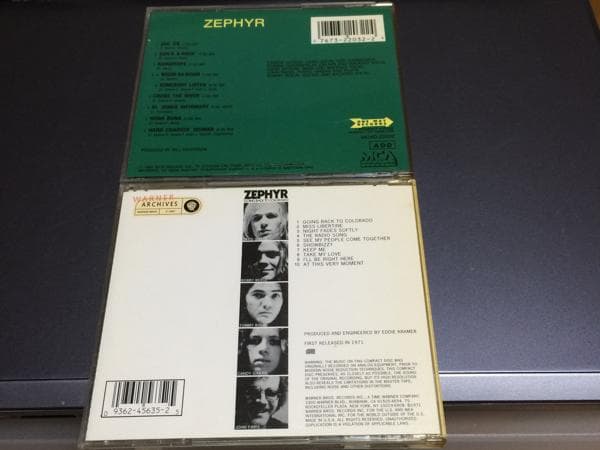  BOLIN/トミーボーリン参加！2CDセット！ZEPHYR/ゼファー