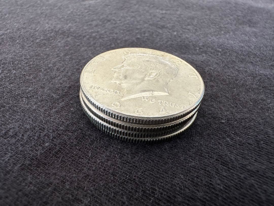 米国ケネディ銀貨 4枚セット (1964年 90%銀貨入り)