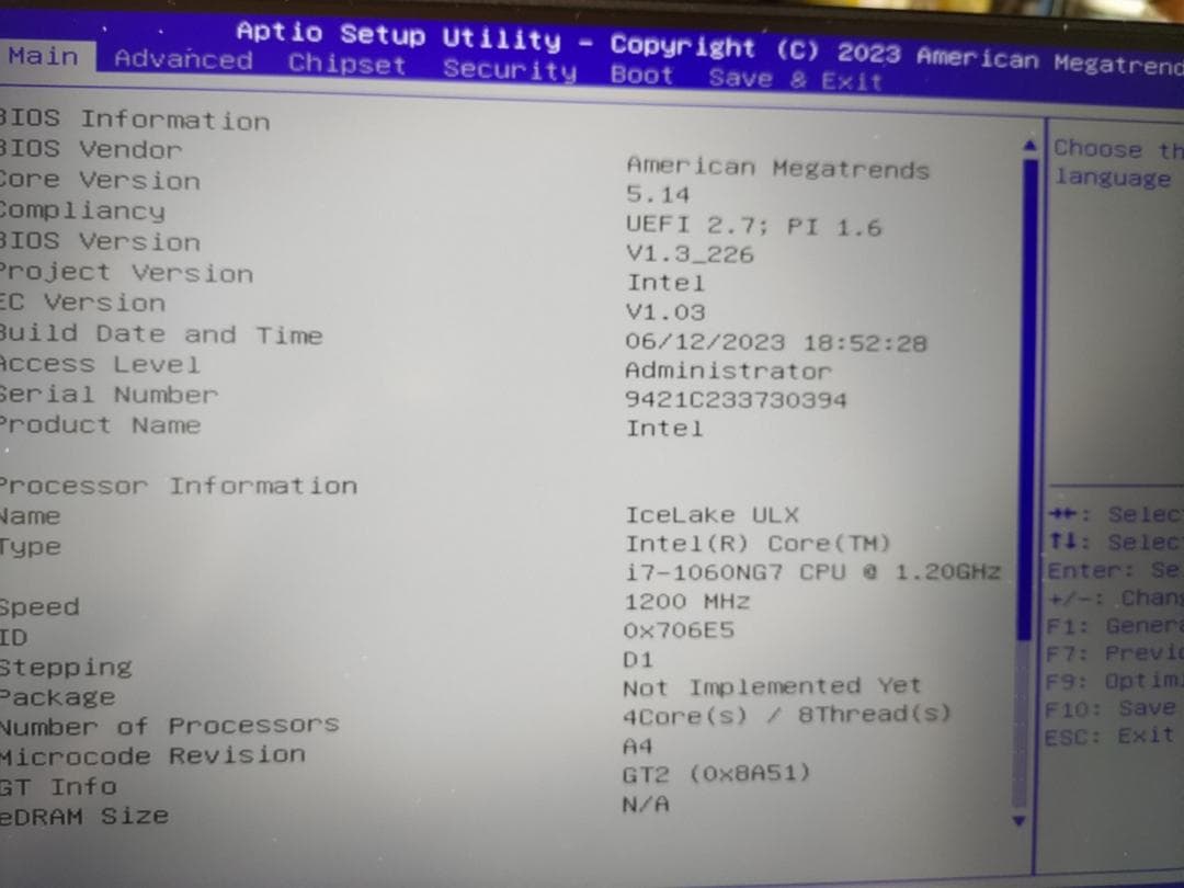 BMAX B6 Power ミニPC 16GB/1TB NVMe i7-1060