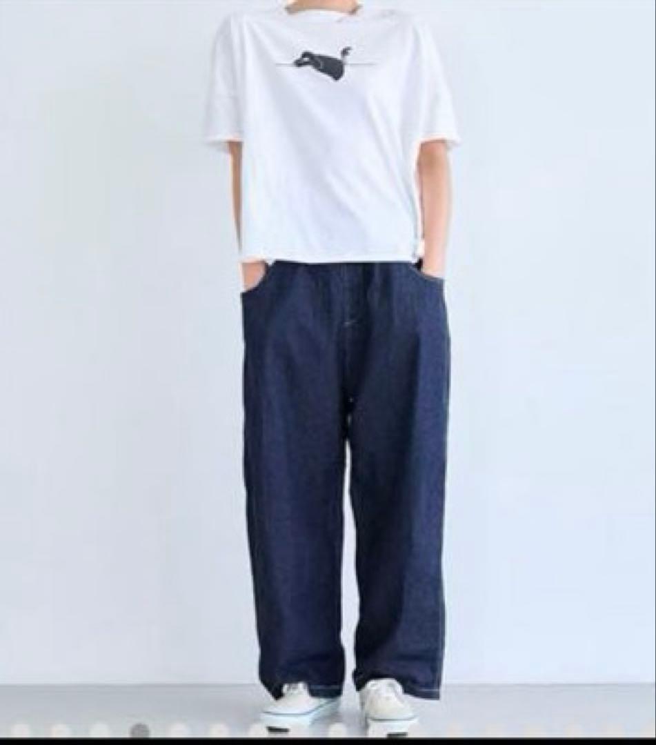 新品訳あり商品！NARU 8ozムラデニム ノッポパンツ